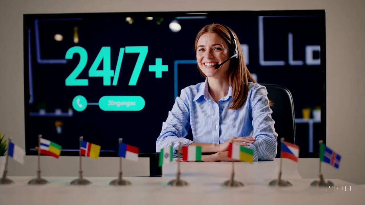 24/7 Service in Multiple Languages