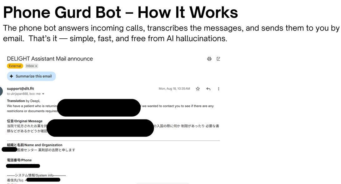 <tc>AI電話秘書｜新入社員レベル</tc>